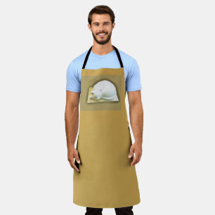Delantal Gato en caja de oro II Apron adulto