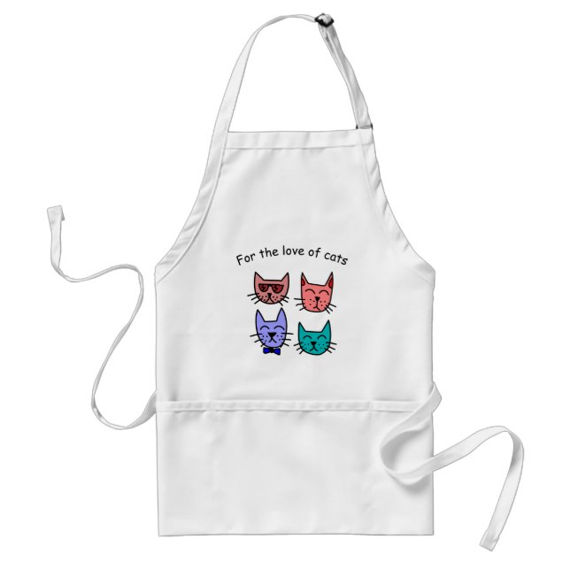 Delantal Gato-Face (Frente)