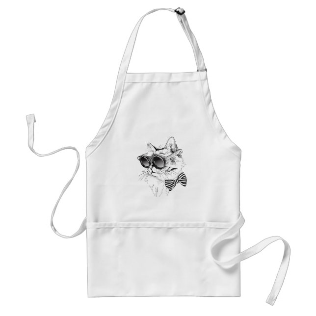 Delantal Gato fresco (Frente)