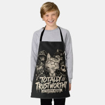 Gato Gang de Crema Negra Vintage Humor Sarcástico