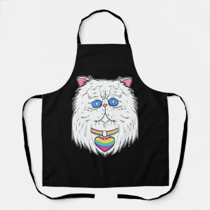 Delantal Gato Gay LGBTQ Y Regalo De Santa Claus Homosexual