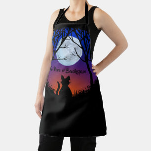 Delantal Gato Grasa Apron Cat Lover Art Aprons