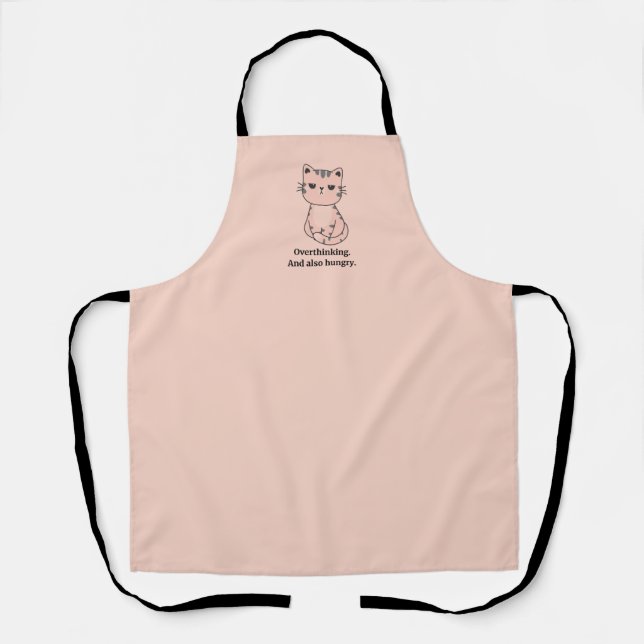 Delantal Gato Hambriento (Anverso)