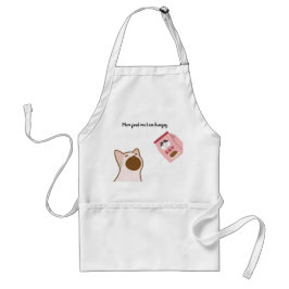 Delantal Gato hambriento