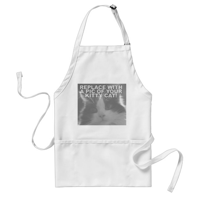 Delantal Gato Kitty Personalizado (Frente)