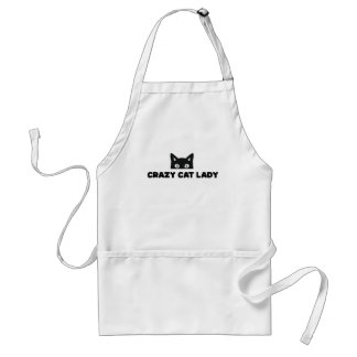 Delantal Gato loco Lady Apron
