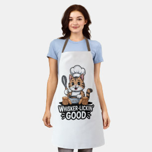 Delantal Gato Minino Tabby Cocinero Divertido Buenísimo Hor
