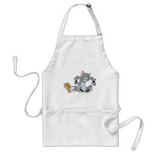 Delantal Gato negro de la pata de Tom y Jerry