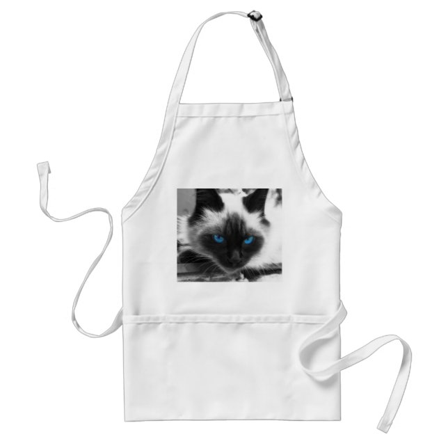 Delantal Gato siamés (Frente)
