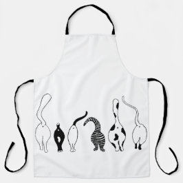 Delantal Gato trasero