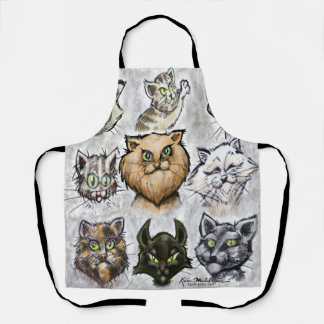 Delantal Gatos