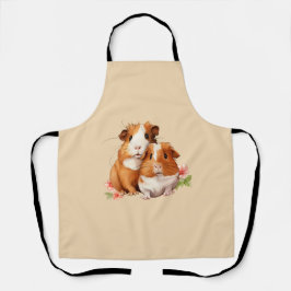 Delantal Gatos de cerdo de Guinea