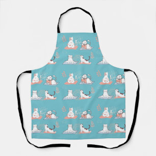 Delantal Gatos de yoga