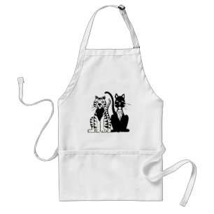 Delantal Gatos gemelos Personalizados