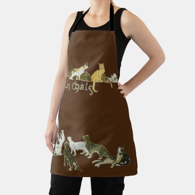 Delantal Gatos (Les Chats), Alexandre Steinlen (in situ)