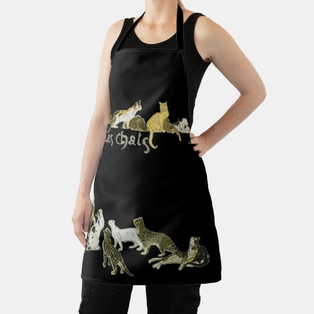 Delantal Gatos (Les Chats), Alexandre Steinlen (in situ)