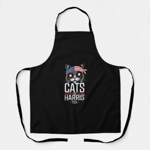 Delantal Gatos para Harris 2024 - Kamala Harris para Presid