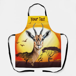 Delantal Gazelle Animal salvaje Antelope africano