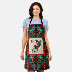 Delantal Gecko Lizard Y Sun Apron