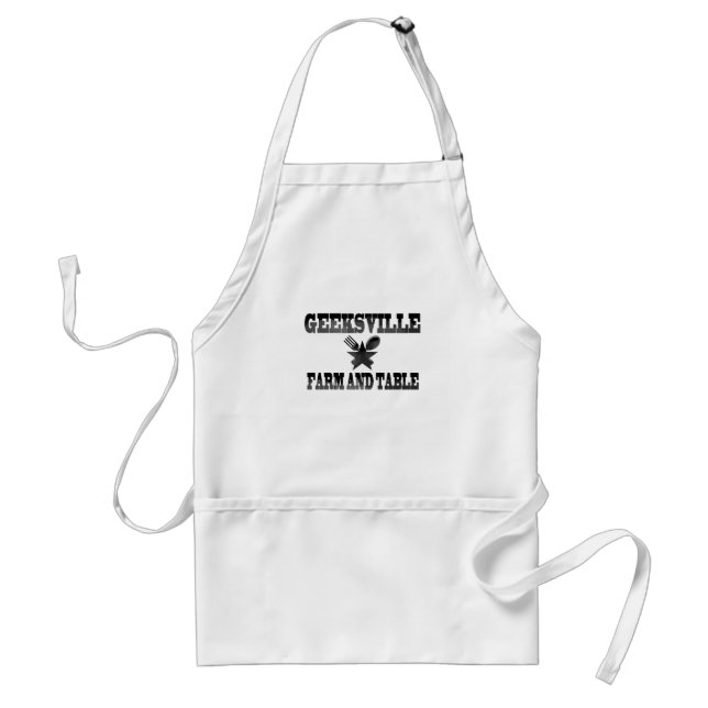 Delantal Geeksville Kitchen Apron (Frente)