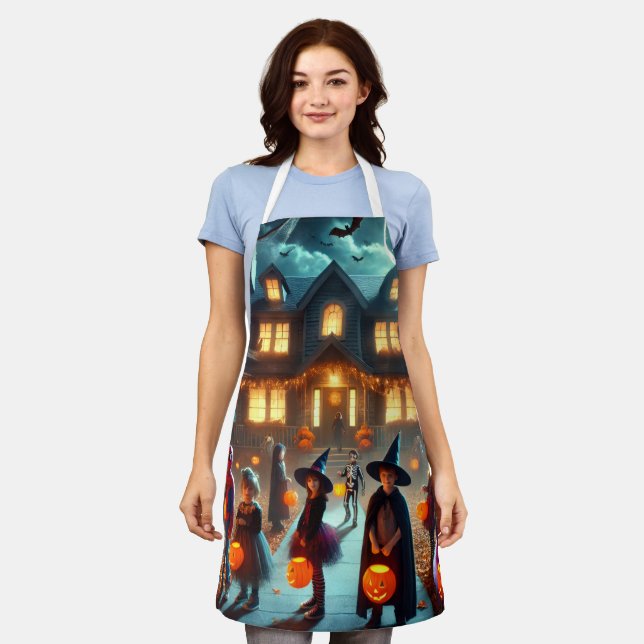 Delantal Geft divery Aprons para el día de Halloween (Gastado)