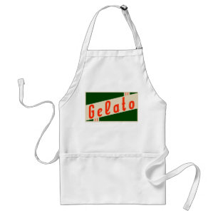 Delantal gelato retro