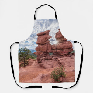 Delantal Gemelos Siameses Colorado Sunburst
