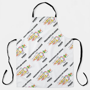 Delantal Genes crepusculares dentro del humor del ADN