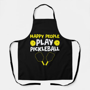 Delantal Gente feliz y divertida juega al futbolín