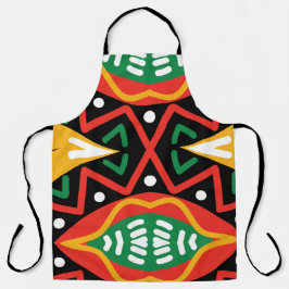 Delantal Geografía del mes de la historia negra