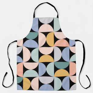 Delantal Geometría mínima: Poster de arte escandinavo