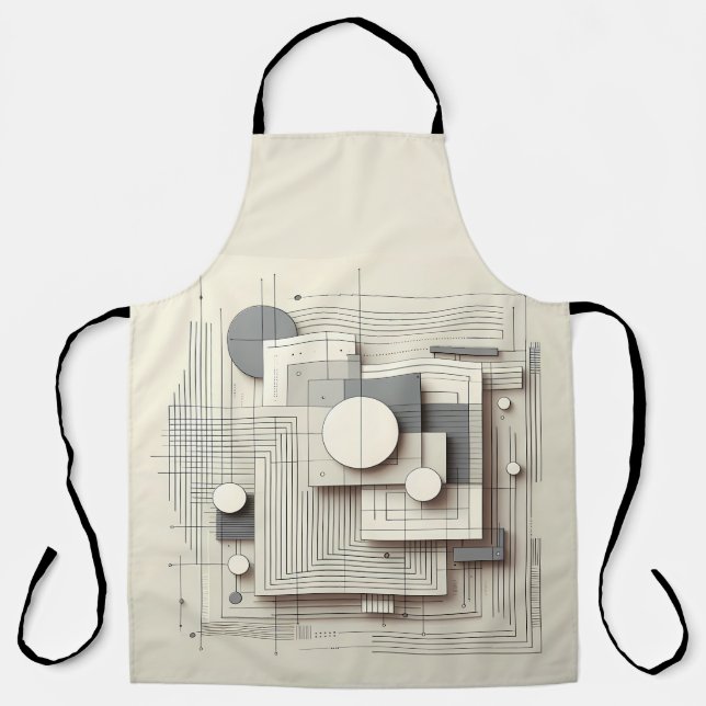 Delantal Geometric Fusion (Anverso)