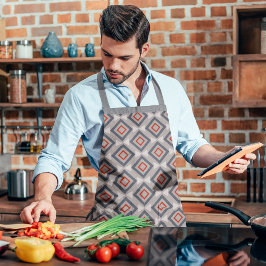 Delantal Geométrico decorativo