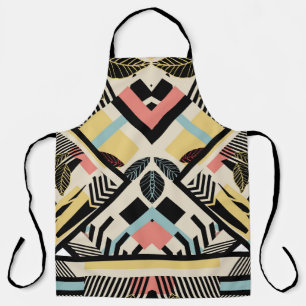 Delantal Geométrico minimalista: diseño de patrones