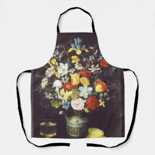 Delantal Georg Flegel Gran trozo de flores (en el nicho)