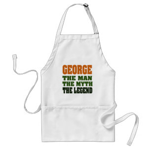 Delantal ¡George - el hombre, el mito, la leyenda!