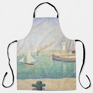 Delantal Georges Seurat - Entrada del puerto de Honfleur