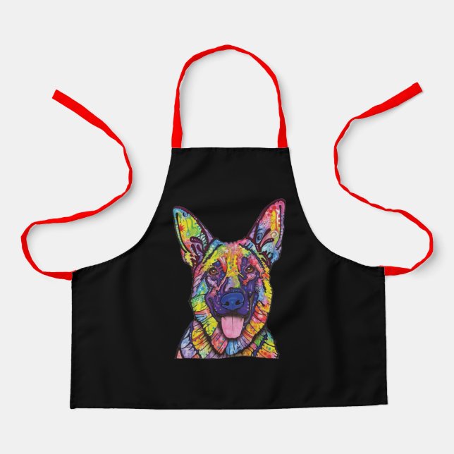 Delantal German Shepherd Dog Lovers (Anverso)