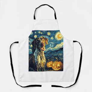 Delantal German Shorthaired Pointer 2 Perro Lindo Halloween