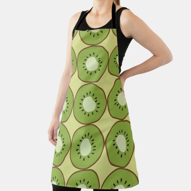Delantal Giant Kiwifruit Kiwis Cute Arte Contemporáneo Mode (in situ)