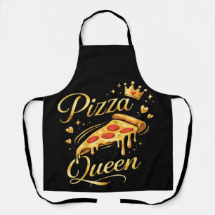 Delantal Gif de pizza divertida Amante de la pizza Cocción 