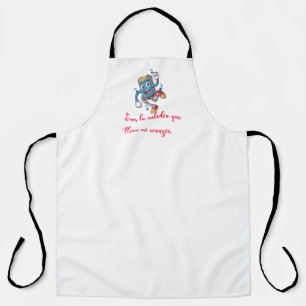 Delantal Gifts for Valentine day funny melody