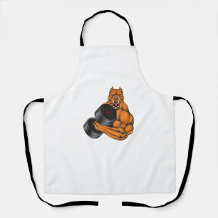 Delantal Gimnasio Pit Bull Gym Fitness - Cuerpo de elevació