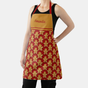 Delantal Gingerbread Cookies Apron