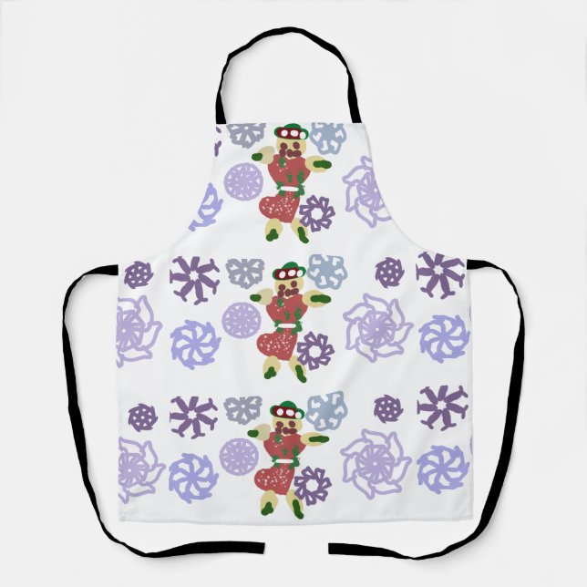Delantal Gingerbread dance  (Anverso)