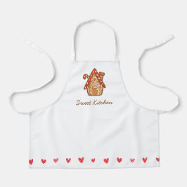 Delantal Gingerbread House Apron