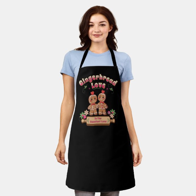 Delantal Gingerbread Love Apron (Gastado)