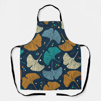 Delantal Ginkgo Leaf inspired