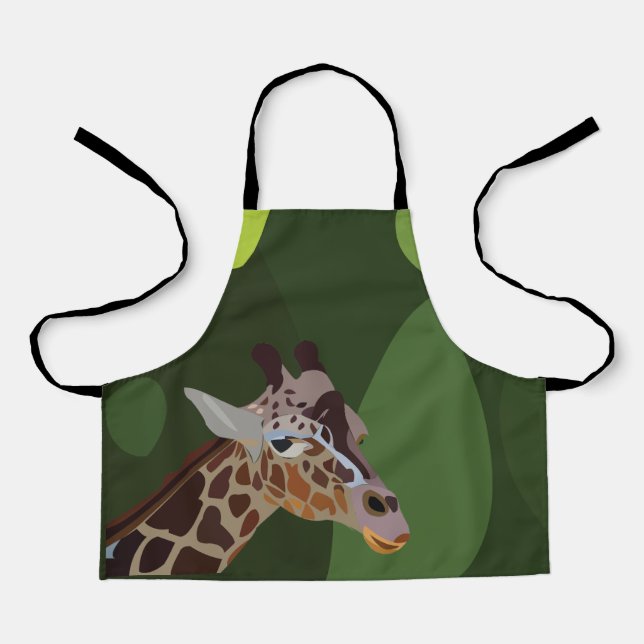 Delantal Giraffe Animal Giraffe Kids (Anverso)