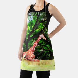 Delantal Giraffe Apron